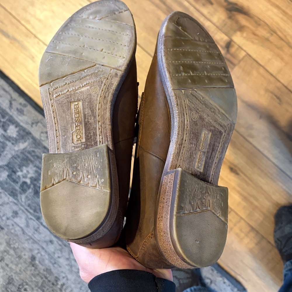 Josef Seibel Men's Rich Brown Slip-On Loafers - Picture 5 of 5